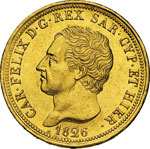 SAVOIA - CARLO FELICE  (1821-1831)  80 Lire ... 