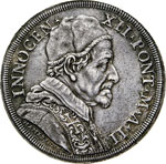 INNOCENZO XII  (1691-1700)  Piastra 1692 A. ... 
