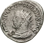 GALLIENO  (254-268)  Antoniniano, Samosata.  ... 