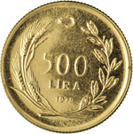 TURCHIA -     500 Lira 1979.   Fb. ... 