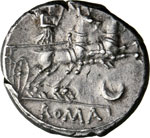 ANONIME  (143 a.C.)  Denario, ... 