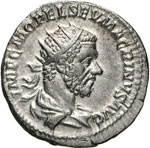 MACRINO  (217-218)  Antoniniano.  D/ Busto ... 