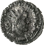 MARIO  (268)  Antoniniano, Treviri.  D/ ... 