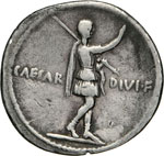 OTTAVIANO  (32-31 a.C.)  Denario.  ... 