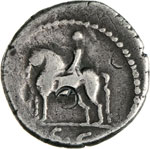 OTTAVIANO  (43 a.C.)  Denario.  D/ ... 