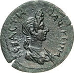 PLOTINA  (moglie di Traiano, † 129)  Ae ... 