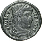 VETRANIO  (350)  Maiorina, Tessalonica.  D/ ... 