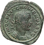 GALLIENO  (254-268)  Sesterzio.  ... 
