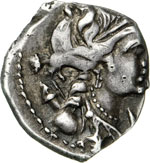 GALLIA - MASSALIA -   (100-49 a.C.)  Dracma ... 