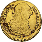 COLOMBIA - CARLO III  (1759-1788)  2 Escudos ... 