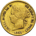 FILIPPINE - ISABELLA II  (1833-1868)  4 ... 