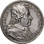 CLEMENTE XI  (1700-1721)  Med. A. III il ... 
