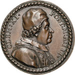 CLEMENTE XI  (1700-1721)  Med. A. III La ... 