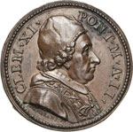 CLEMENTE XI  (1700-1721)  Med. A. II ... 