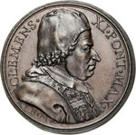 CLEMENTE XI  (1700-1721)  Med. 1705 ... 