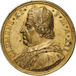 CLEMENTE XI  (1700-1721)  Med. A. XII, 1712 ... 