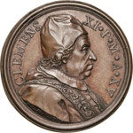 CLEMENTE XI  (1700-1721)  Med. A. XV ... 