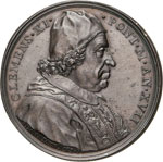CLEMENTE XI  (1700-1721)  Med. A. XVII ... 
