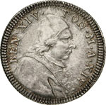 BENEDETTO XIV  (1740-1758)  Doppio Giulio ... 