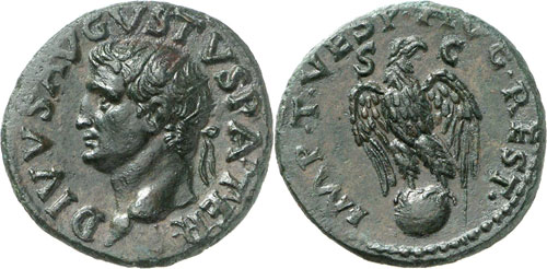Dupondius, frappé sous Titus, ... 