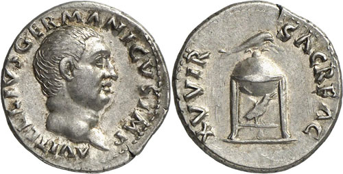 Vitellius 69 ap. J.-C. Denier ... 