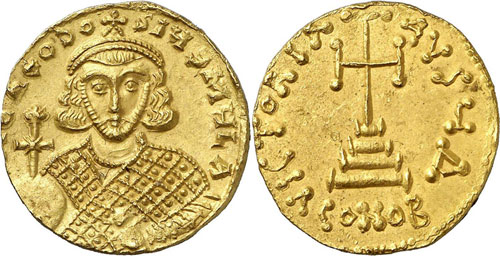 Theodose III 715-717. Solidus ... 