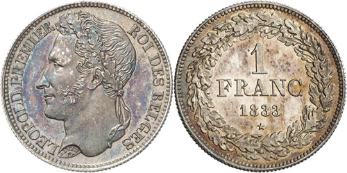 Franc 1833, Bruxelles. FLAN BRUNI. ... 