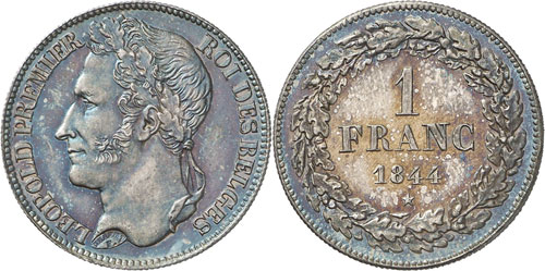 Franc 1844, Bruxelles. FLAN BRUNI. ... 