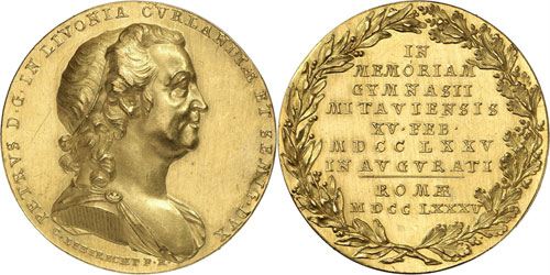Pierre Biron, 1769-1795. Médaille ... 