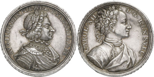 Auguste II, 1697-1706. Médaille ... 