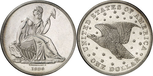 1 Dollar «Gobrecht» 1836. La ... 