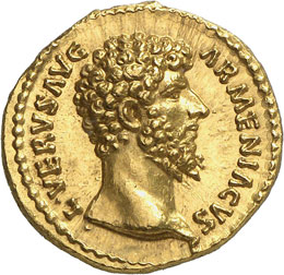 Lucius Verus 161-169.  Aureus ... 