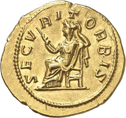 Philippe I 244-249.  Aureus ... 