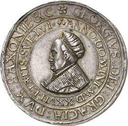 SAXE - Georges, 1500-1539.  1,5 ... 