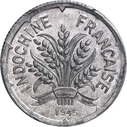 INDOCHINE - 10 Cent. 1945.  ESSAI ... 