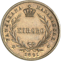 MADAGASCAR - Kirobo (1,25 Francs) ... 