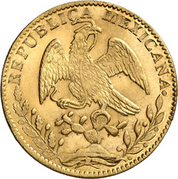 République.  8 Escudos 1862 sur ... 