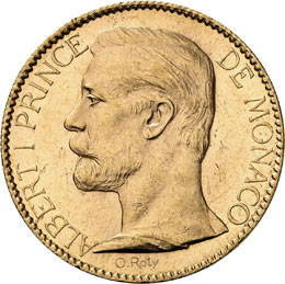 Albert I, 1889-1922.  100 Francs ... 