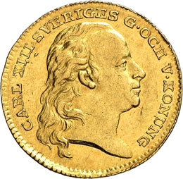 Charles XIII, 1809-1818.  Ducat ... 