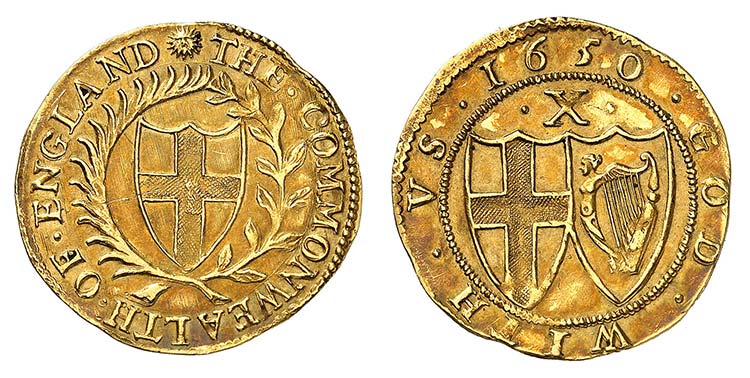Commonwealth, 1649-1660.  Double ... 