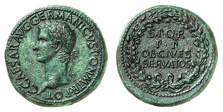 Caligula 37-41. Sesterce 37-38. C ... 