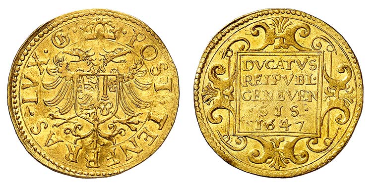Genève - Ducat 1647 GI (Joseph ... 