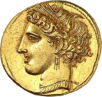  North Africa.   Carthage. Gold ... 