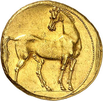  North Africa.   Carthage. Gold ... 