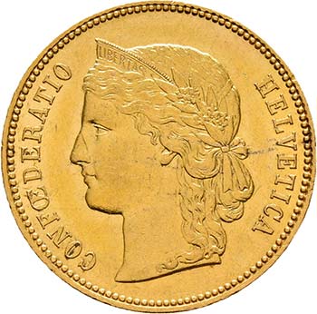 Confédération - 20 francs 1888 ... 