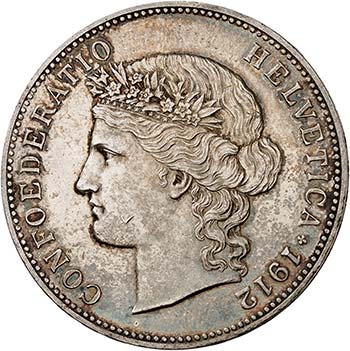 Confédération - 5 Francs 1912 B, ... 