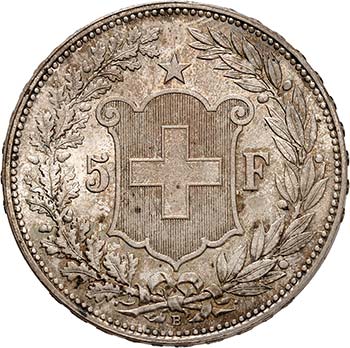 Confédération - 5 Francs 1916 B, ... 