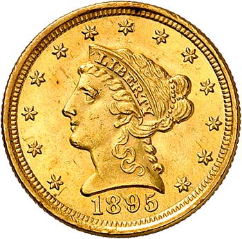 2,5 Dollars Coronet Head 1874. ... 