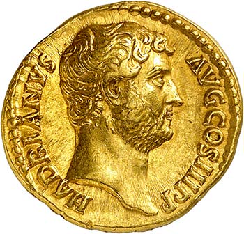Hadrien, 117-138. Aureus 134-138, ... 