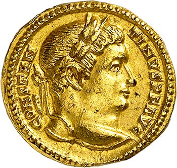 Constantin I, 306-337. Aureus ... 